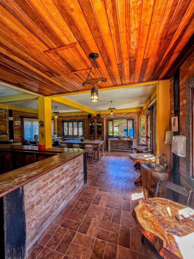 Pousada - Casa De Barro ซานโต อังตัวนิโอ โด ปิงญัล ภายนอก รูปภาพ